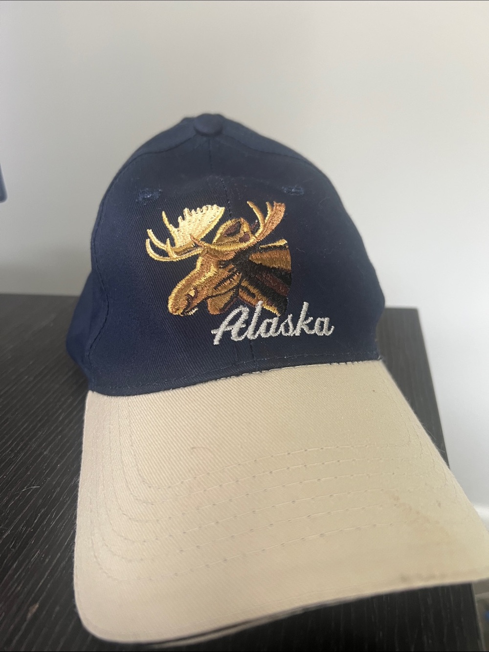 Alaska Embroidered Moose Baseball Cap Dutch Harbor Gear